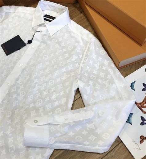 louis vuitton blouse suede men|louis vuitton white top.